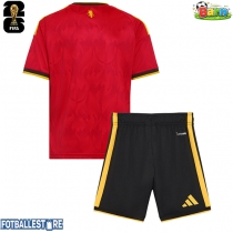 Belgia Hjemmedraktsett Barn VM 2026 Kortermet (+ Korte bukser)